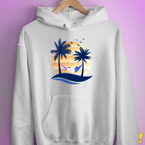 Drag Pride Hammock Summer Beach Sunset Hoodie